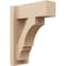 Ekena Millwork 5 1/2-in W x 12-in D x 16-in H Balboa Block Rough Cedar Woodgrain TimberThane Outlooker, Primed Tan OUTUR055X12X16BOA44RCPR - alternate 1